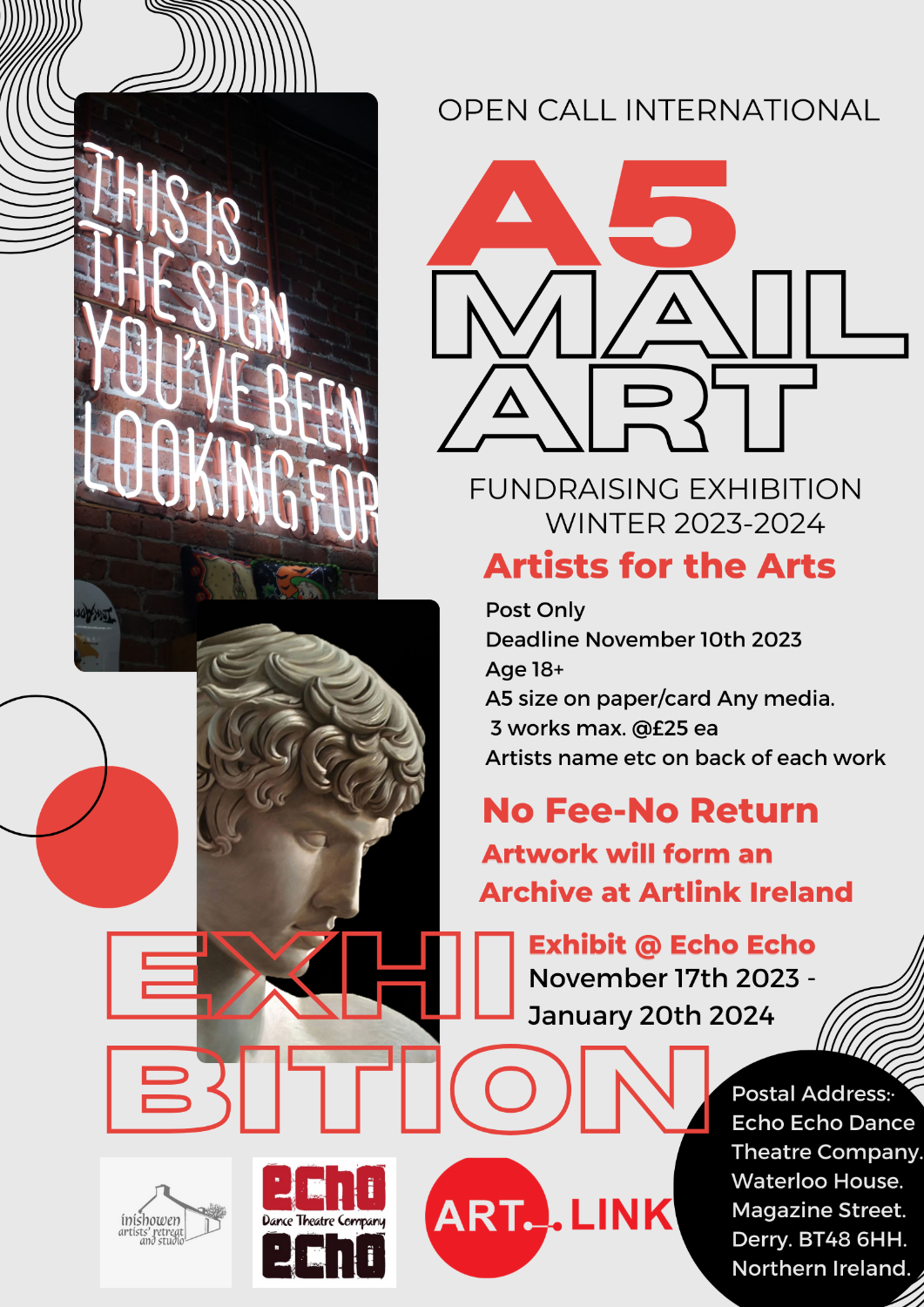 A5 Mail Art eflyer