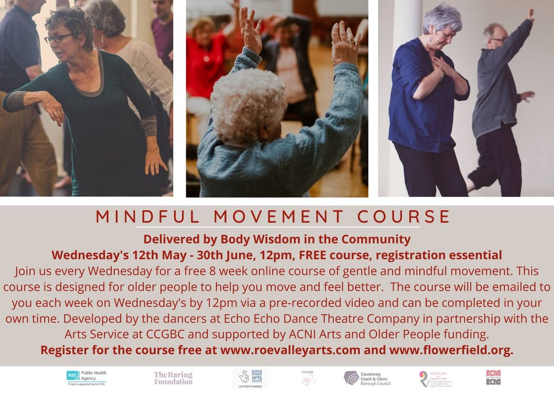 Mindful Movement Course eflyer